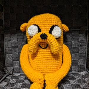 Jake the Dog crocheted Amigurumi