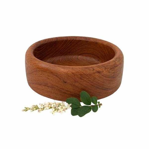 MCM Teak Bowl by Good Wood~Danish Modern Design~Catchall~Change~Jewelry Dish~Small Kitchen Bowl~Thailand