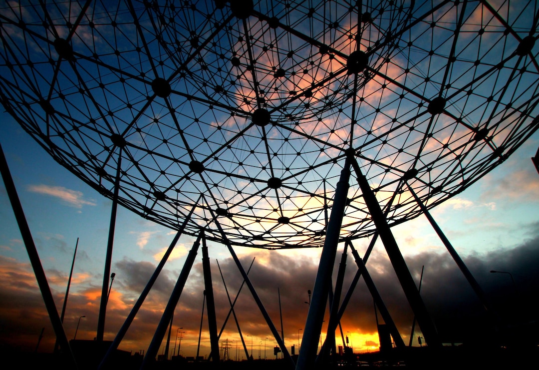 Rise Sculpture Belfast Aka the Balls on the Falls Etsy