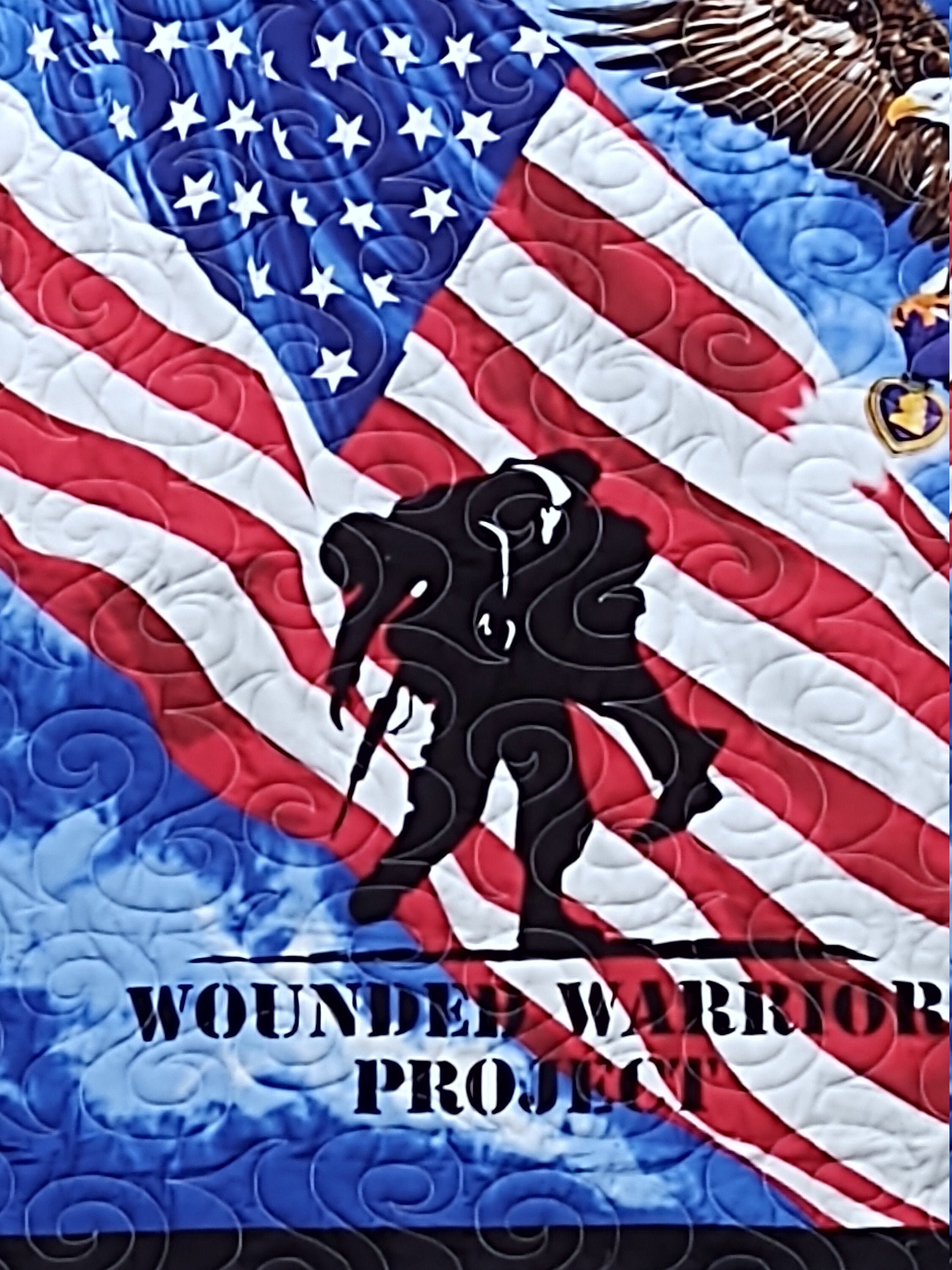 Wounded Warrior Wall Hanging Quilt Etsy