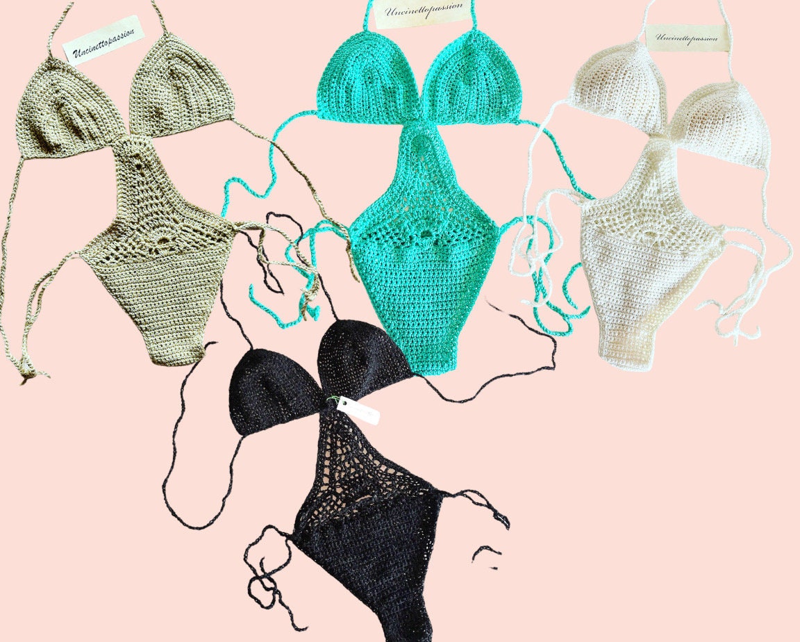 Trikini tejido a crochet sale