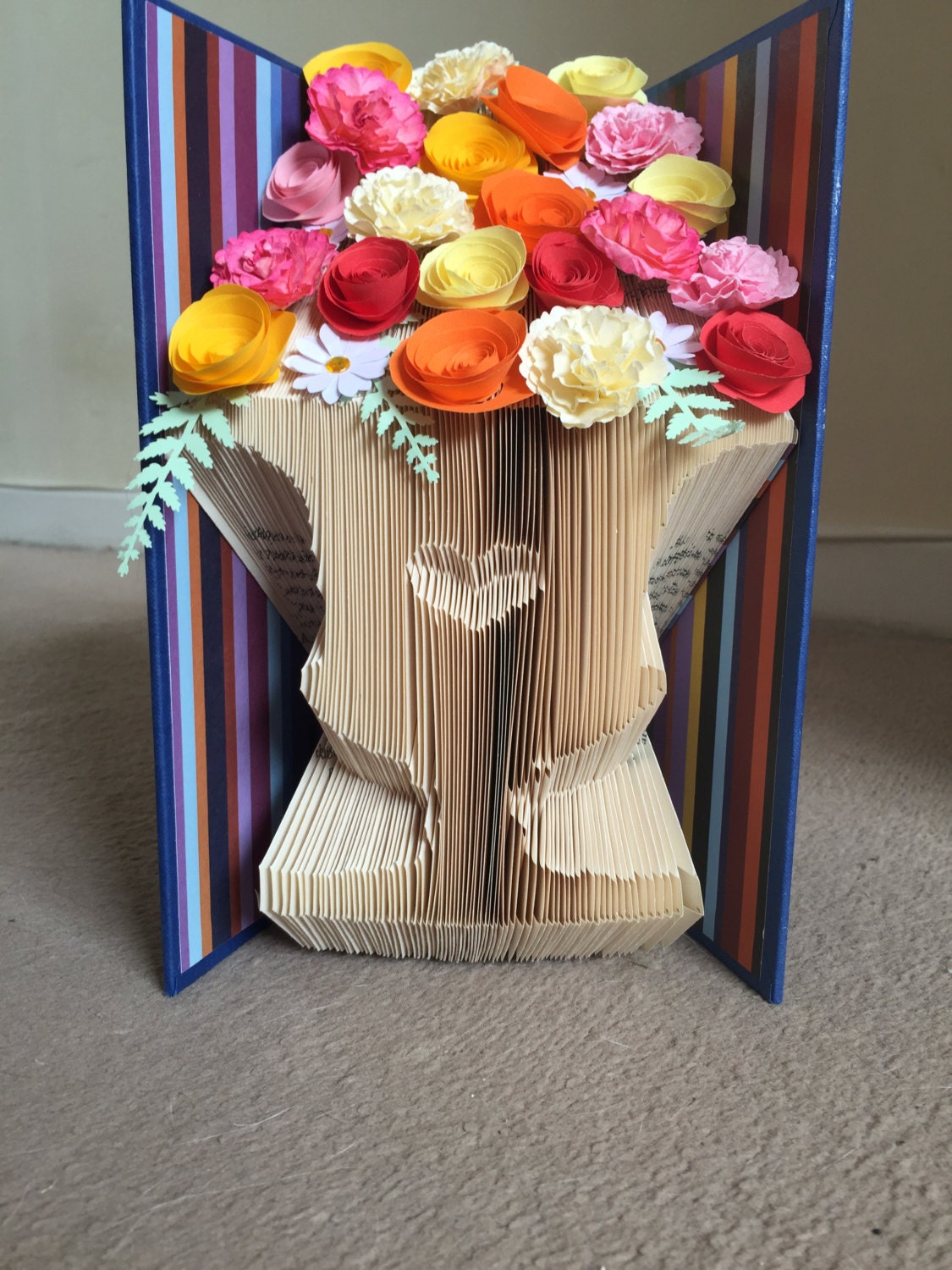 Vase Book Folding Pattern 225 folds Easier than it Etsy