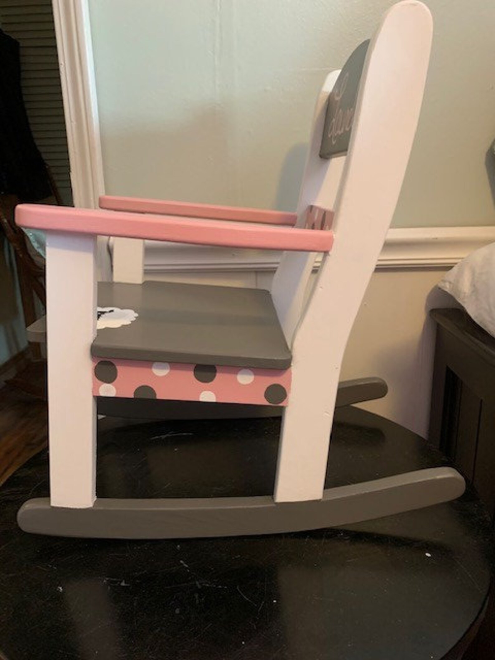 Personalized Child's Rocking Chair: Counting Sheep | Etsy