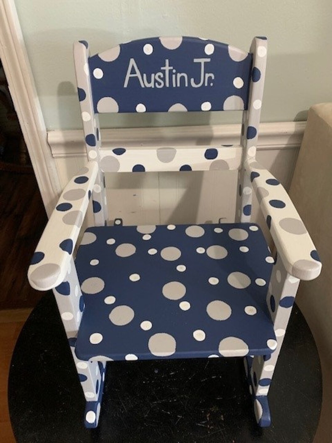 Child's Rocking Chair: Hey Sailor! - Etsy