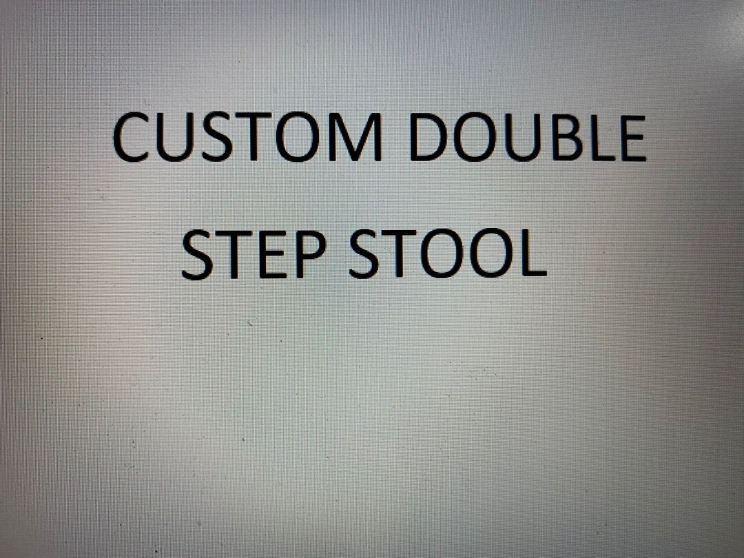 Child's Custom Dual Step Stool FREE SHIPPING! - Etsy
