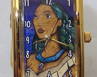 Pocahontas Watch Sweda Disney Eyes and Ears Limited Edition Case