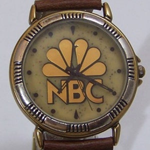NBC TV Peacock Watch Mens Promotional Wristwatch Limited Edition New image 1