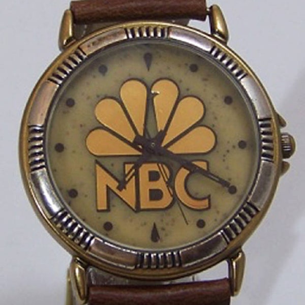 NBC TV Peacock Watch Mens Promotional Wristwatch Limited Edition New