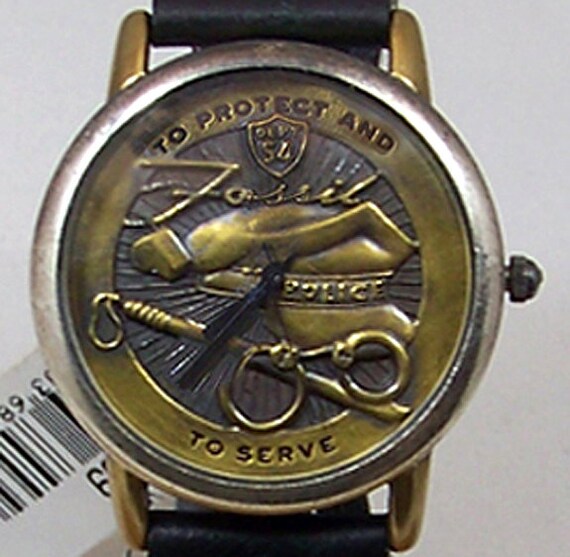 police wrist watch