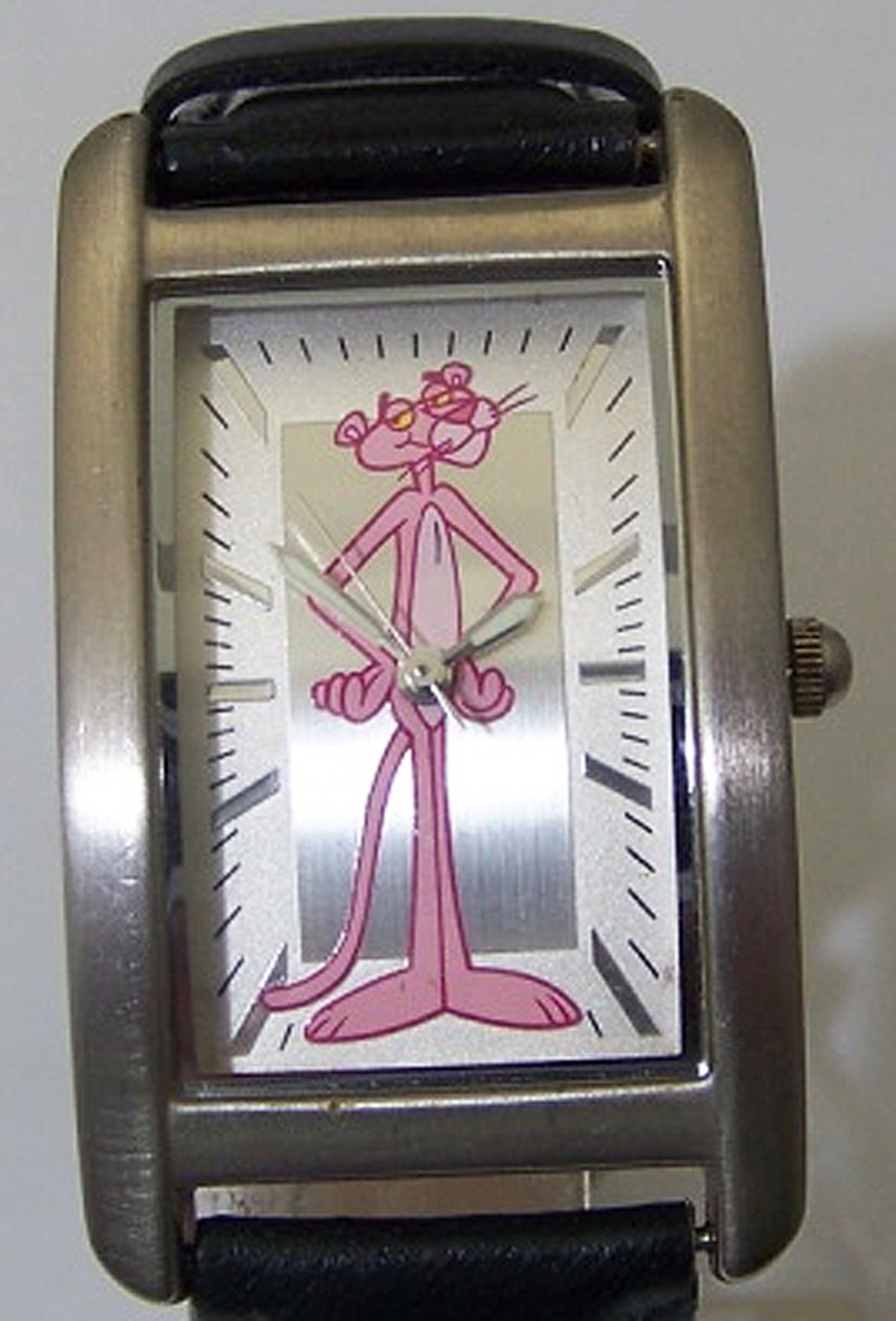 Pink Panther Watch Cartoon Movie Character Fossil Collector Wristwatch
