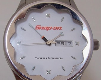 Snap On Socket Watch Mens Novelty SnapOn Tools Socket Wristwatch