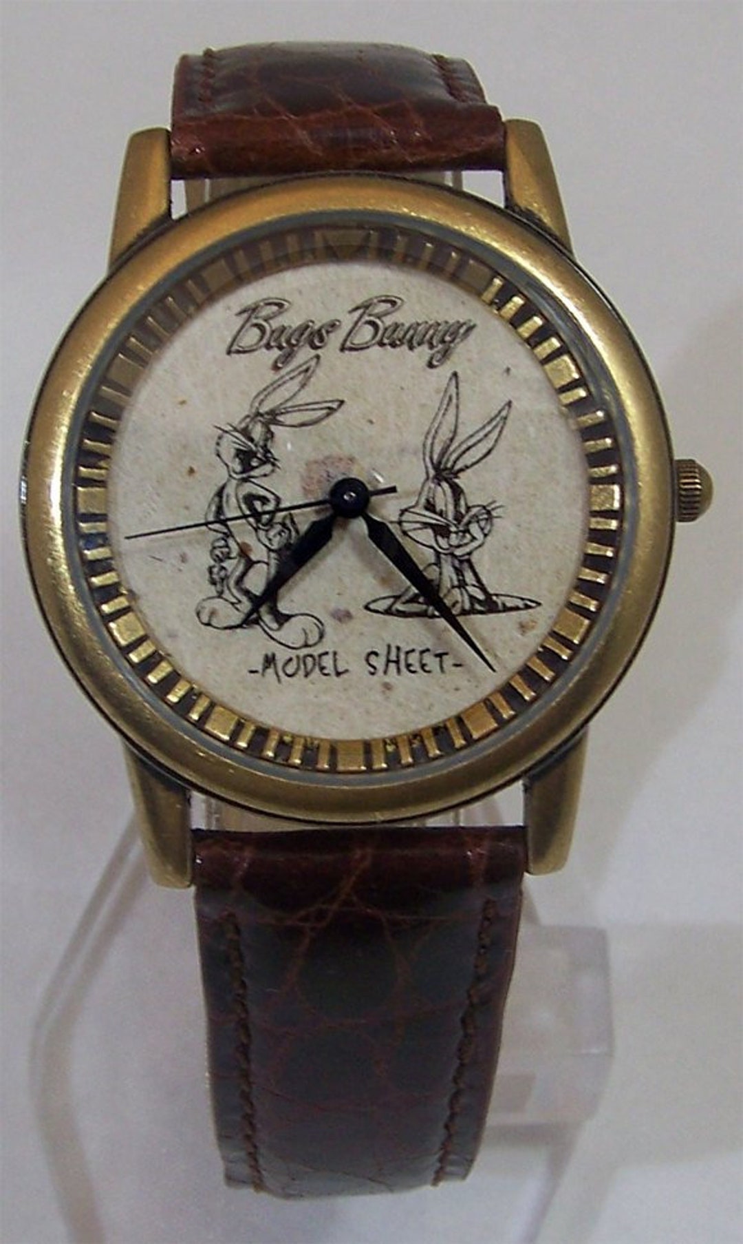 Bugs Bunny Watch First Sketch Model Sheet Warner Limited Edition 
