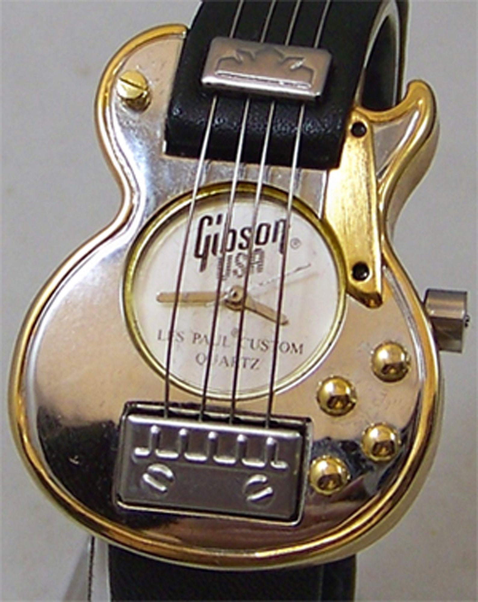 Gibson Guitar Watch Gibson Les Paul Custom Wristwatch 1996 Etsy