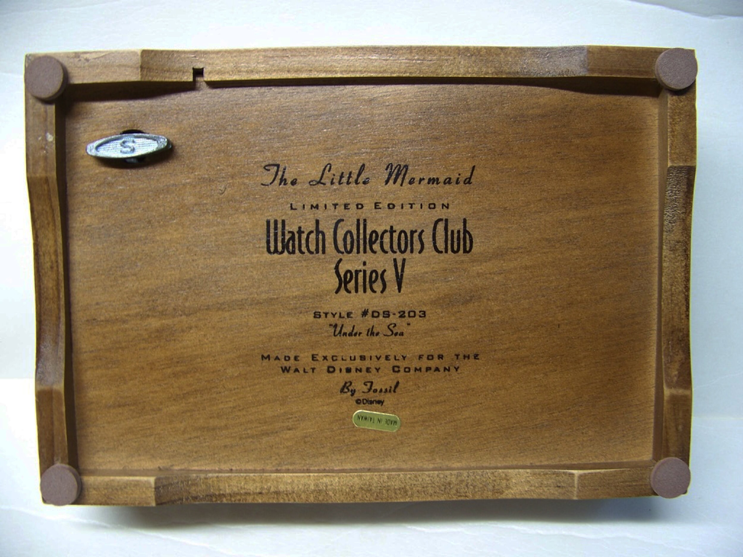 Disney Fossil Little Mermaid Watch Box Collectors Club Series V - BOX ONLY ❌SOLD❌ Rare ? The little mermaid ?‍♀️ “Ariel” Disney  main image 2