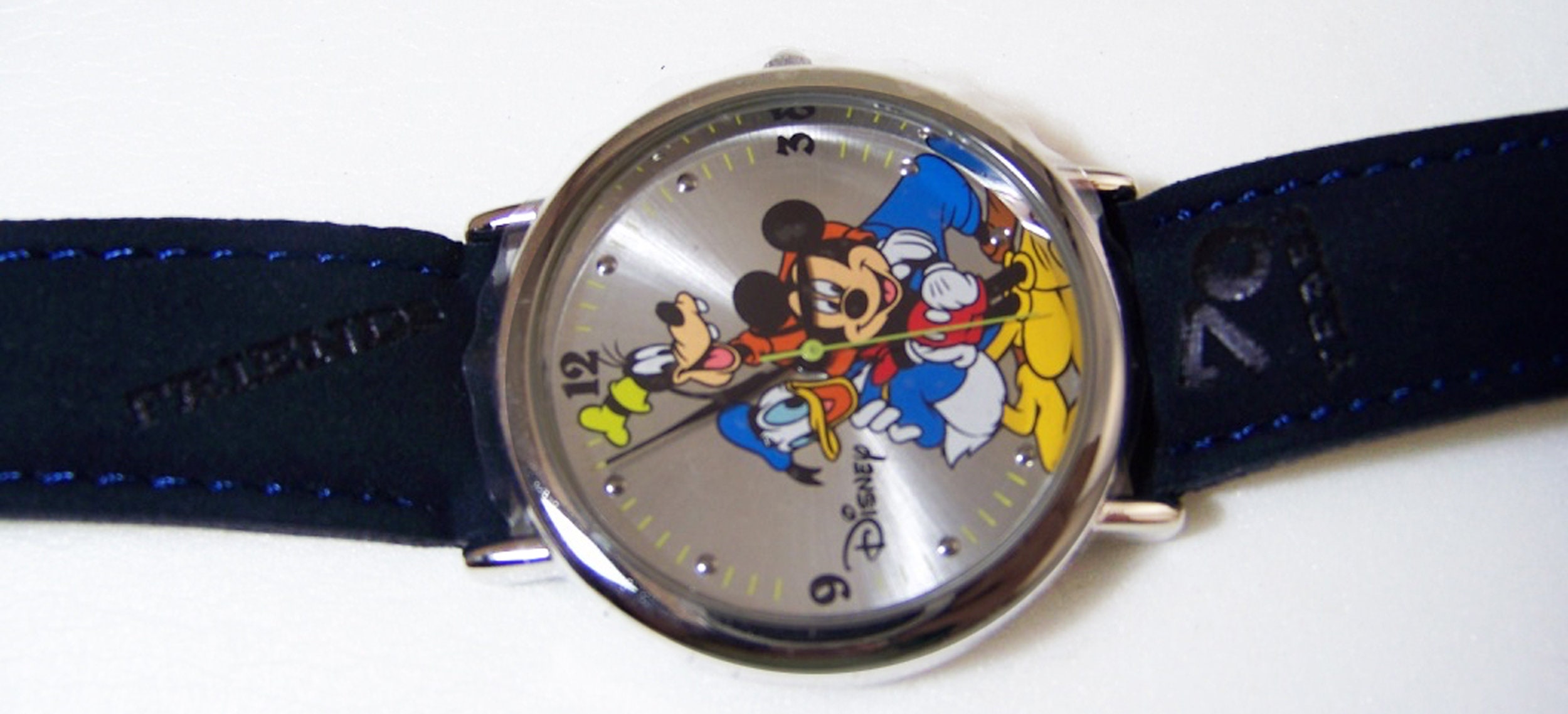 Mickey Goofy Donald Watch Disney 70 Years of Friendship Wristwatch 