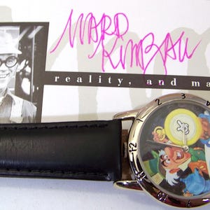 Mad Hatter Watch Disney Signature Series Ward Kimball Autographed Set