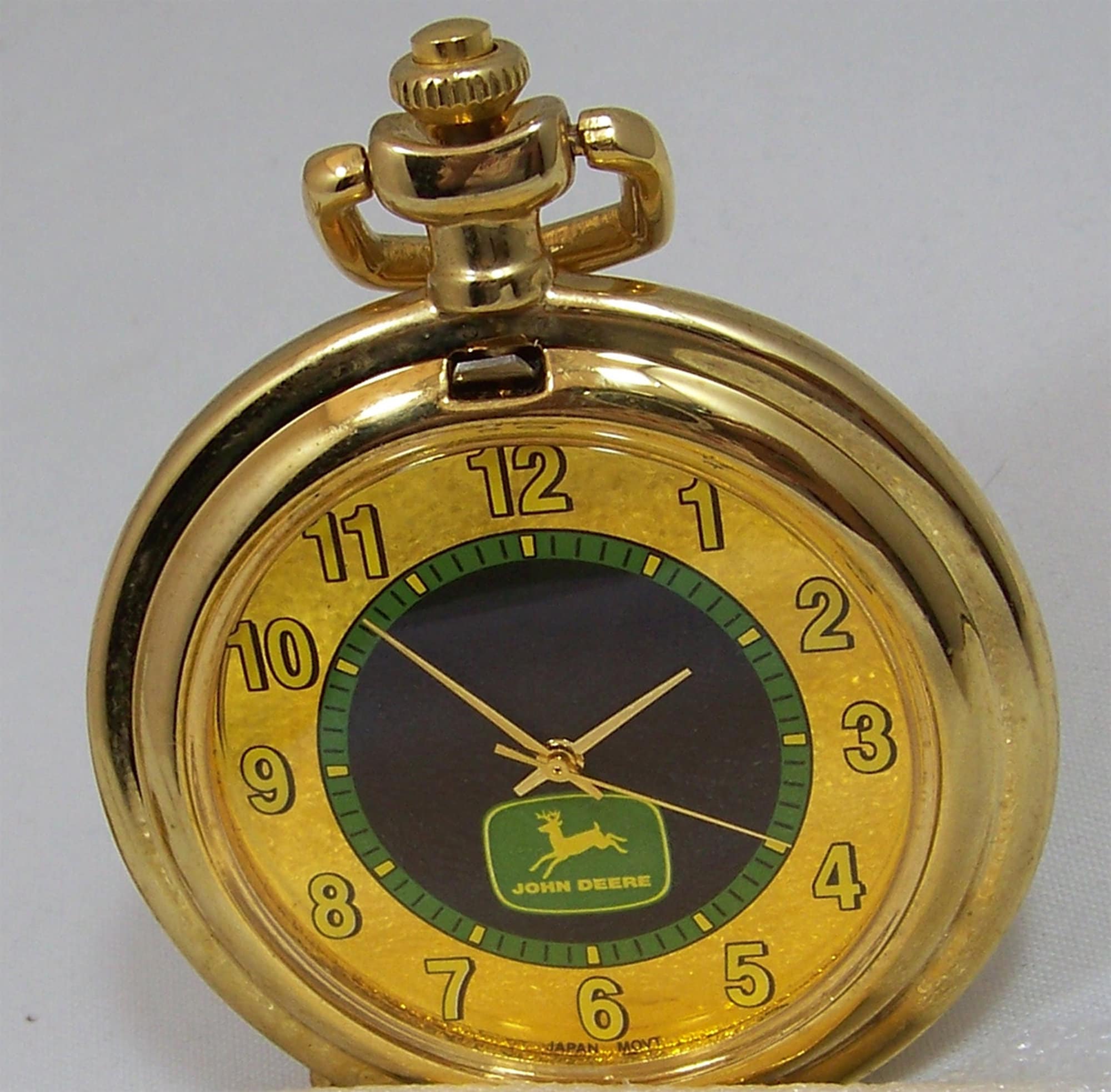 John Deere Franklin Mint Pocket Watch 830 Diesel Tractor Lmt Ed New Etsy
