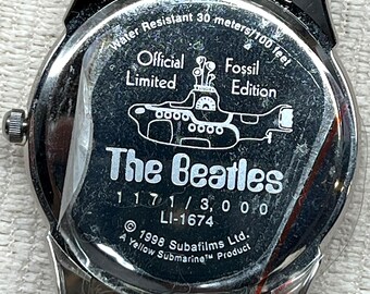The Beatles Yellow Submarine Fossil Watch Set Limited  display picture 3