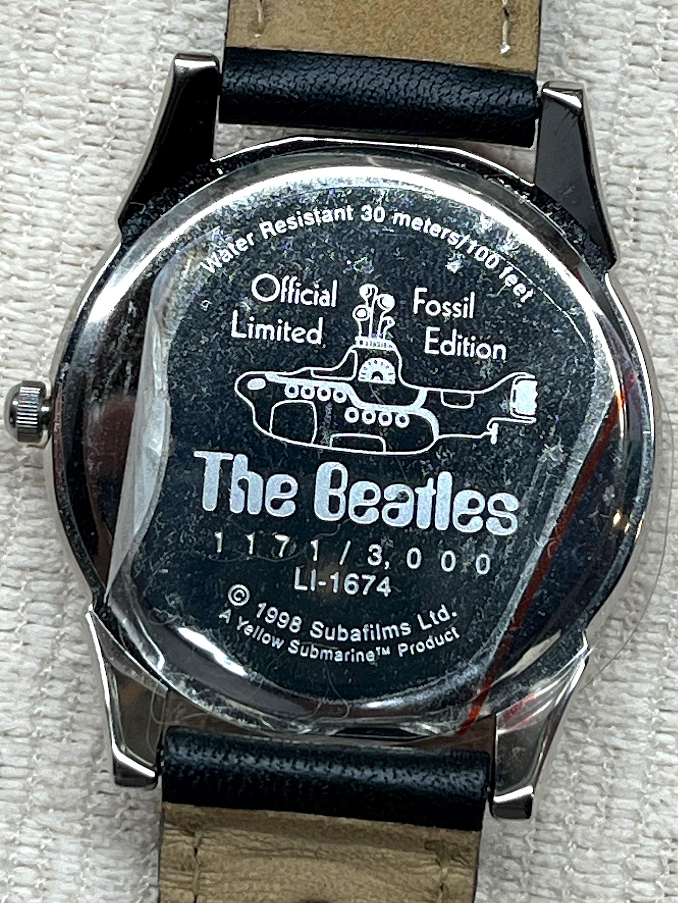 The Beatles Yellow Submarine Fossil Watch Set Limited Edition With