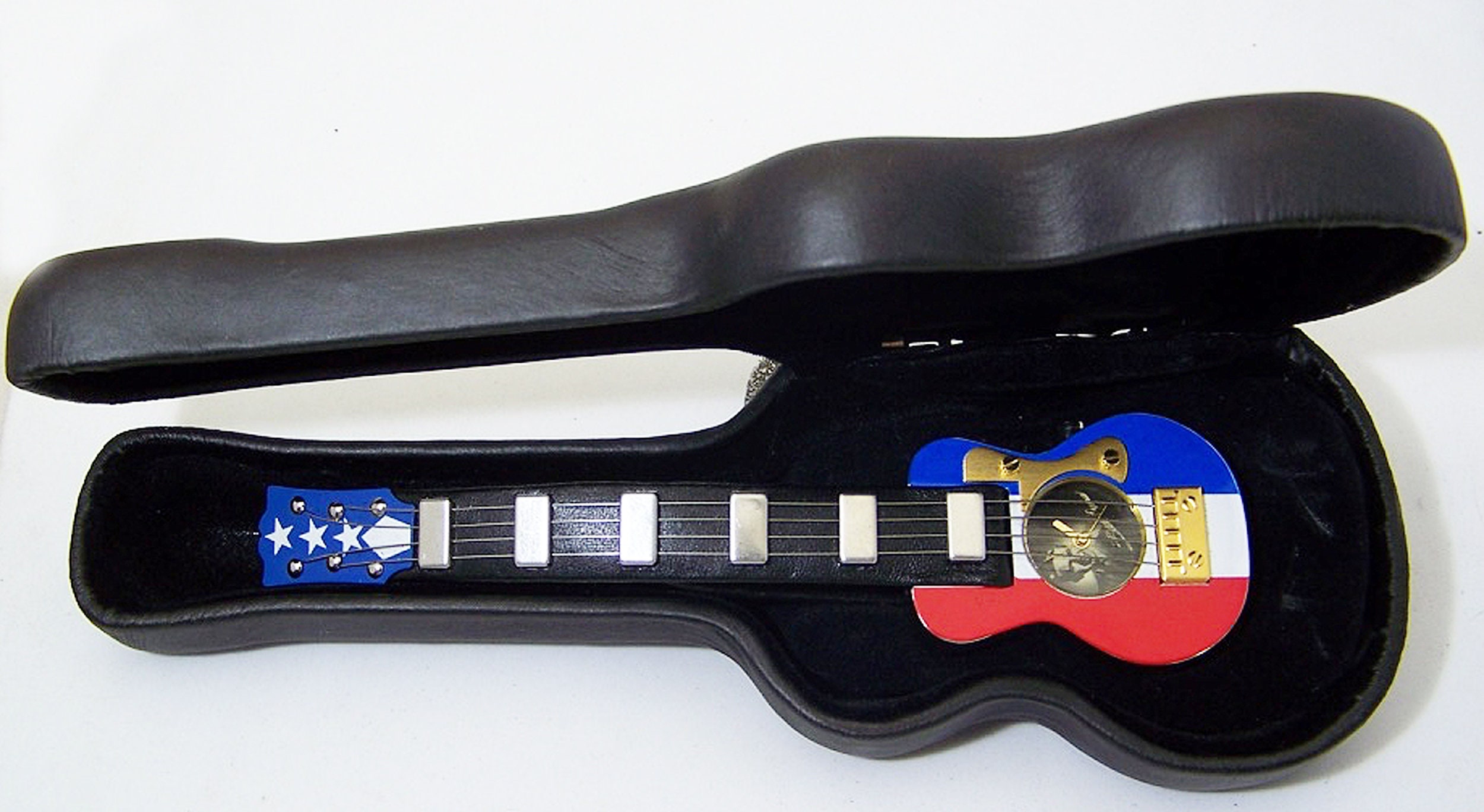 Buck Owens Guitar Watch Novelty Collectible Wristwatch 1997  display picture 2