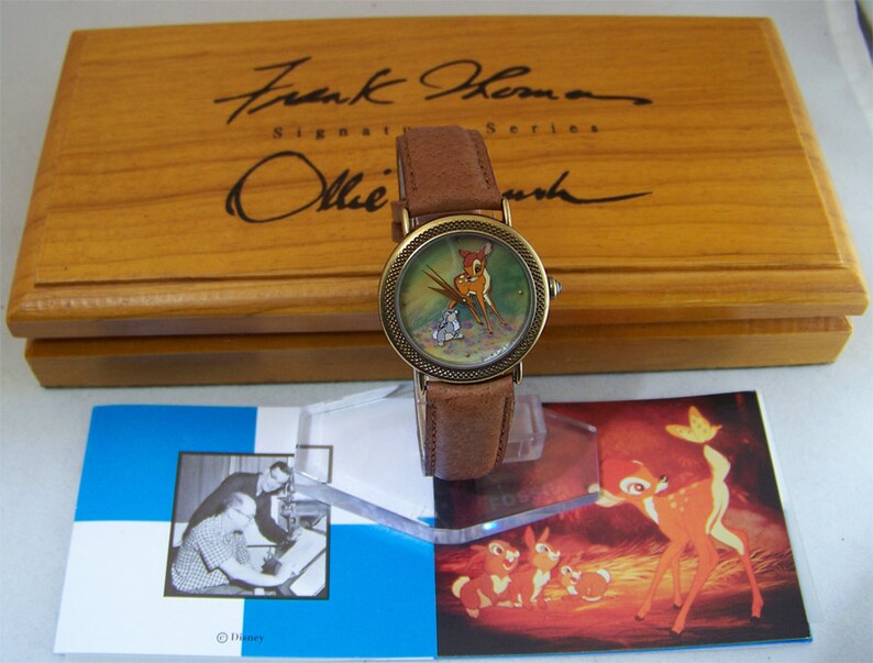 Bambi Watch Disney Artists Signature Series Limited Edition RARE image 2