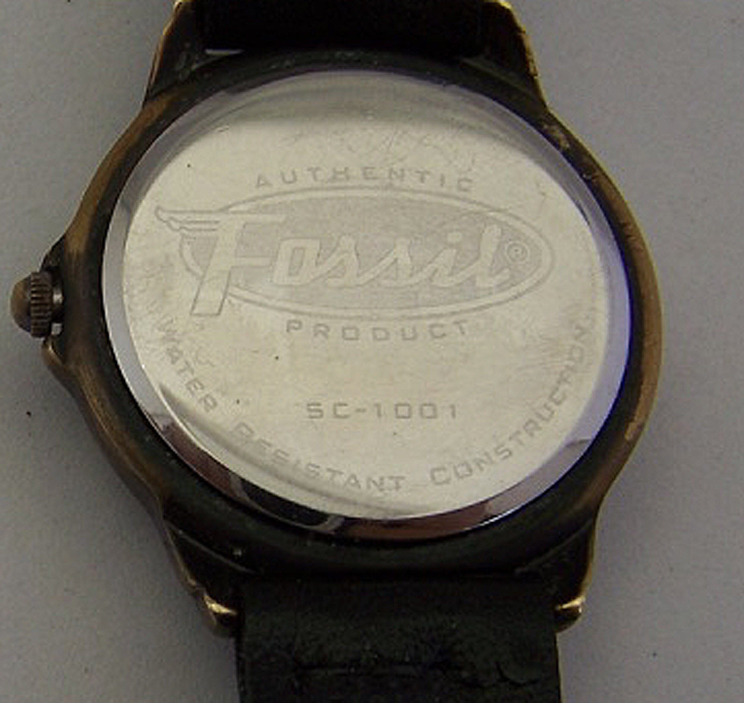 Fossil Airplane Watch Vintage Novelty Pilots Aircraft Etsy
