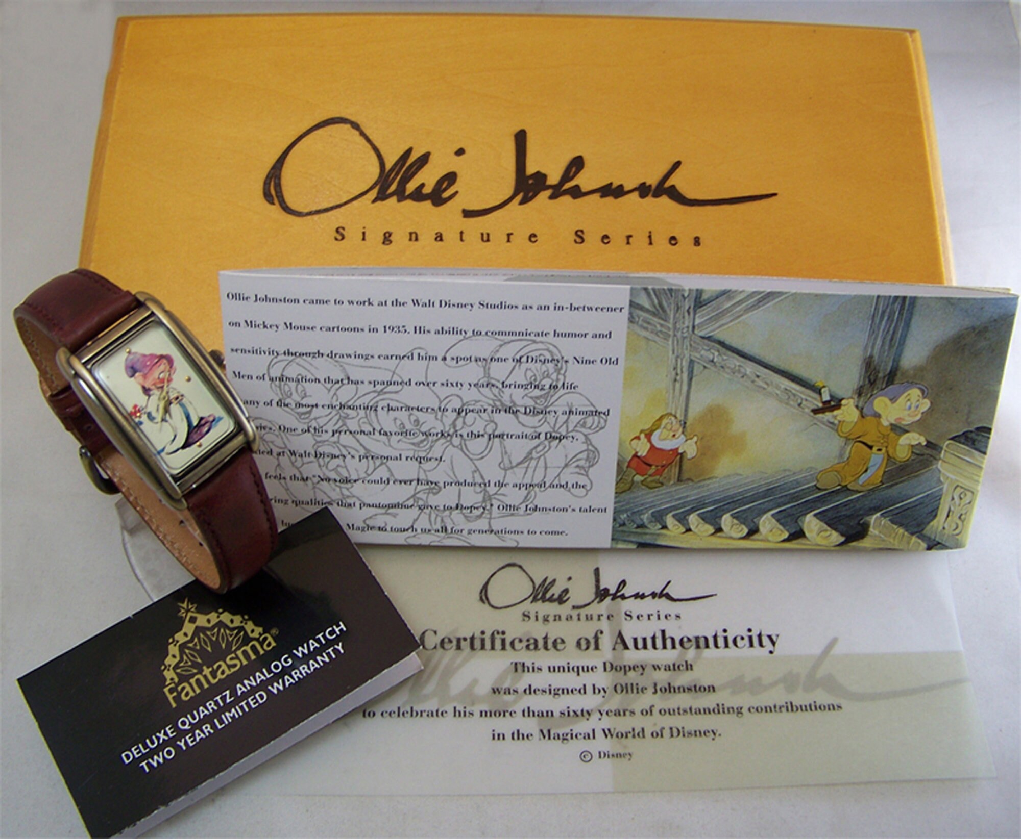 Disney Dopey Watch Walt Disney Artists Signature Series Snow  display picture 2