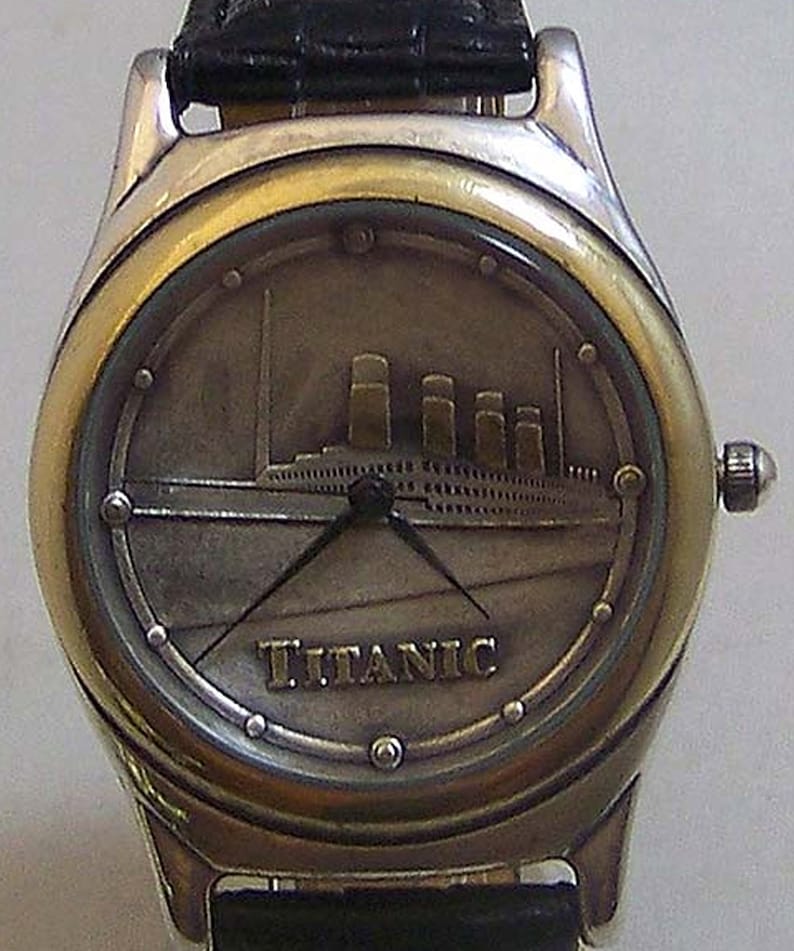 Fossil RMS Titanic Watch Vintage Collectors Ship Lmtd Ed Wristwatch Etsy