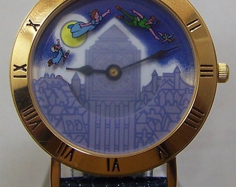 Peter Pan Pedre Watch Walt Disney Rotating Characters Peter Pan Pedre Watch Walt Disney Rotating Characters