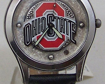 Ohio State Buckeyes Fossil Watch Mens University Classics Vintage Set