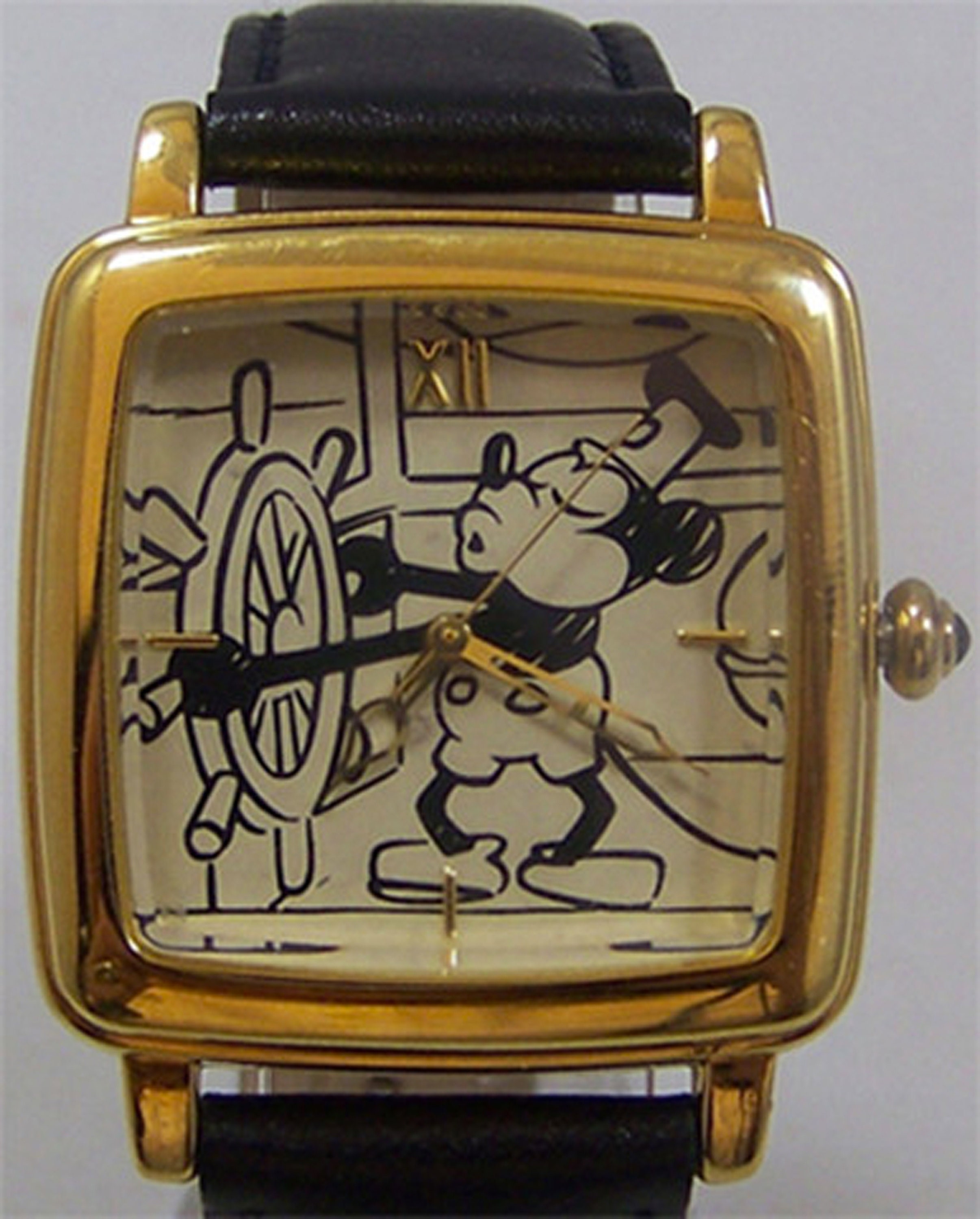 Disney Everlasting Time watch collectors club Steamboat Willie Vintage Disney Everlasting Time Steamboat Willie & Pete  main image 2