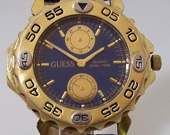 Guess Brand Watch Guess Jeans Vintage Promotional Mens Wristwatch