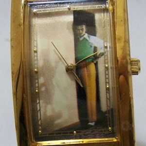 Walt Disney Watch Walt with Mickey Mouse Shadow Wristwatch Limited Ed