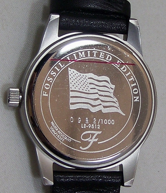 Fossil police deals watch