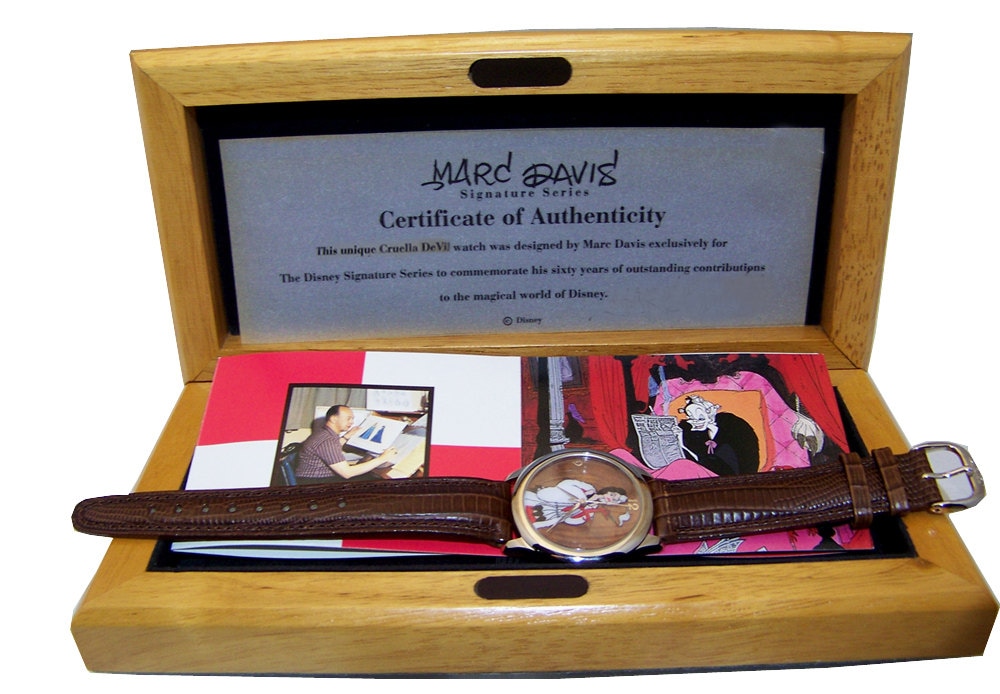 Marc Davis Signature Series Limited
Edition Watch Disney Cruella de Vil Disney Cruella De Vil Marc Davis Signature Series Limited  main image 2