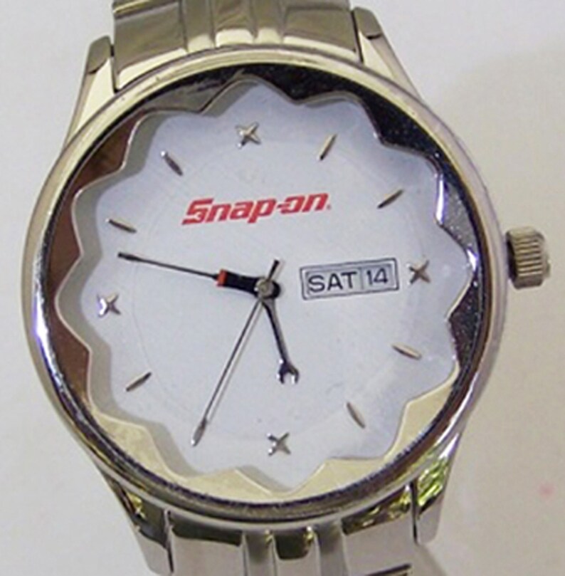 Snap on Tools Socket Watch Snapon Socket Wristwatch Mens Vintage