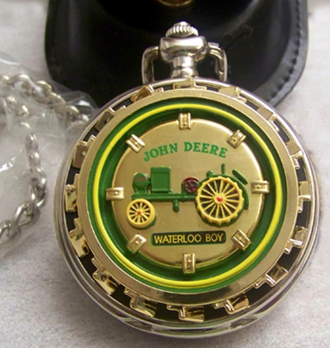 John deere pocket watch franklin best sale mint