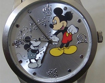 Mickey Mouse Watch Limited Release Through The Years Disney Wristwatch