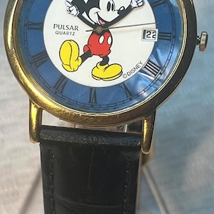 Pulsar Mickey Mouse Watch - Etsy