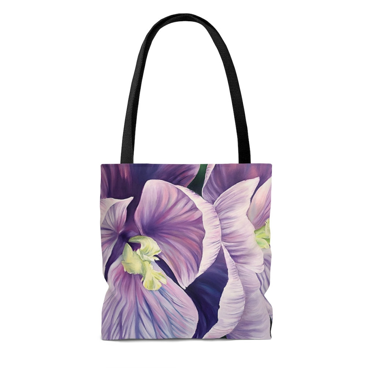 Gift Ready Purple Floral Tote Bag Shopping Tote for Work Etsy UK