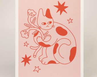 Chat avec carte