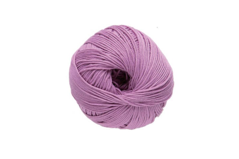 Coton à tricoter ou crocheter Natura n31 malva image 1