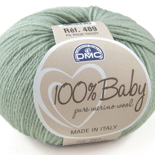 Laine layette Merinos 100% baby de DMC 082