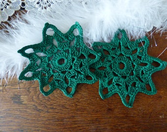 Green Christmas star