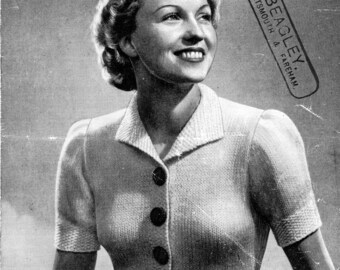 Trim Jacket - Bestway (PDF - EBook - Digital Download) - Pattern Hand Knitting