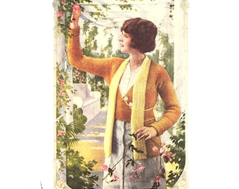 Acorn Knitting Book - Vol. 1 - 1920s (PDF - EBook - Digital Download) - Pattern Book for Knitting and Crocheting