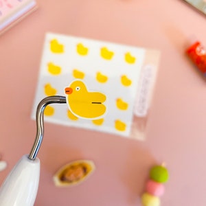 Duckies Deco Sticker • Planner • Diary Deco • Accessories •Journal • Stationery • Label • Kawaii • Food