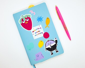 Ship Shape Fun Shape Vinyl Sticker Gift • Deco Sticker • Planner • Diary Deco • Accessories •Journal • Stationery • Label • Kawaii
