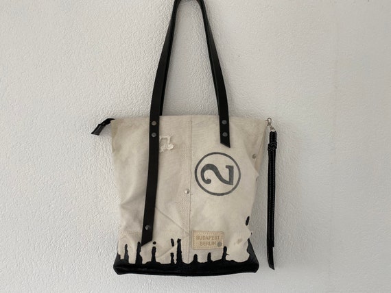 Borsa tote riciclata della posta degli Stati Uniti borsa tote in