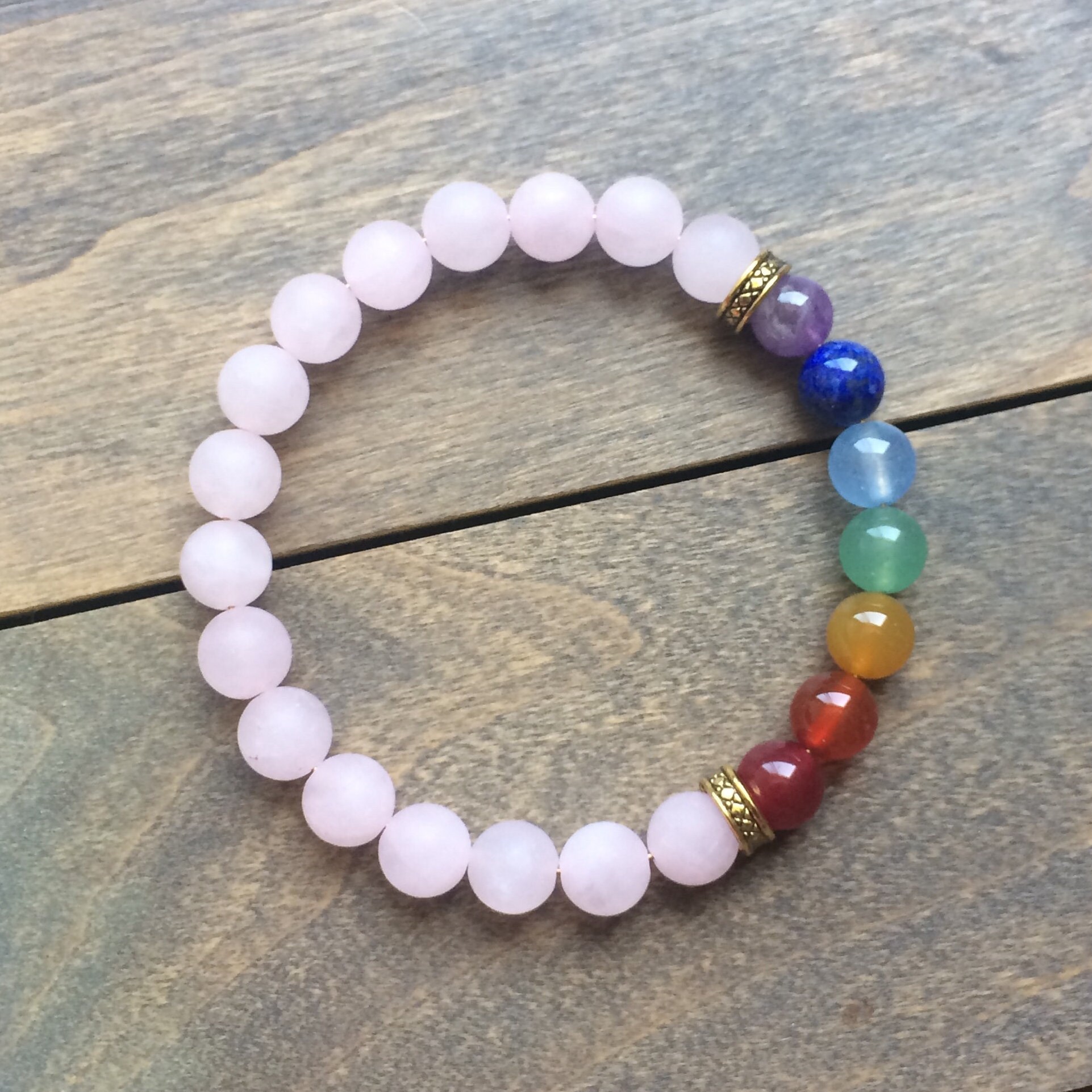 Natural Stone Beads 7 Chakra Bracelet For Women Men Yoga Buddha Player  Bracelets | eBay